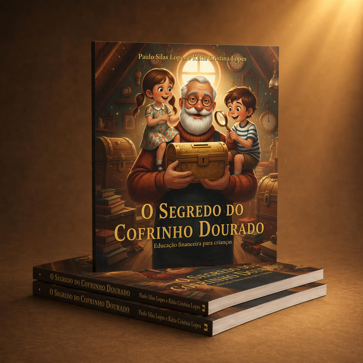 Capa do livro O Segredo do Cofrinho Dourado