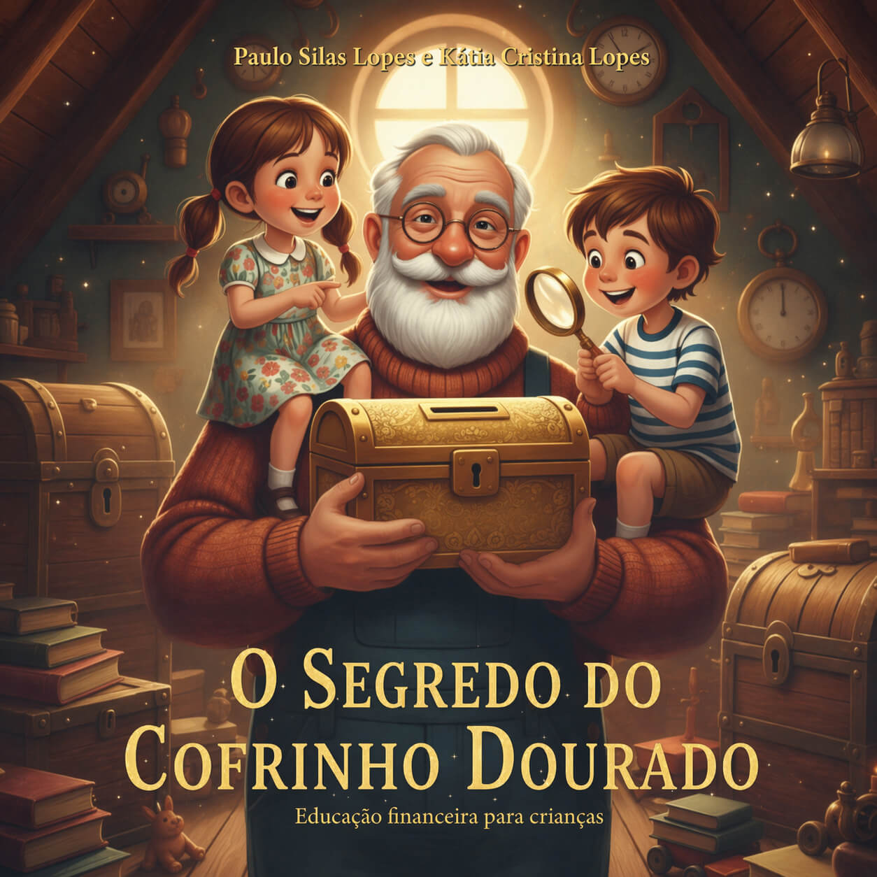 Capa do livro O Segredo do Cofrinho Dourado